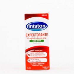Iniston Expectorante 20mg/ml Menta, 150ml.