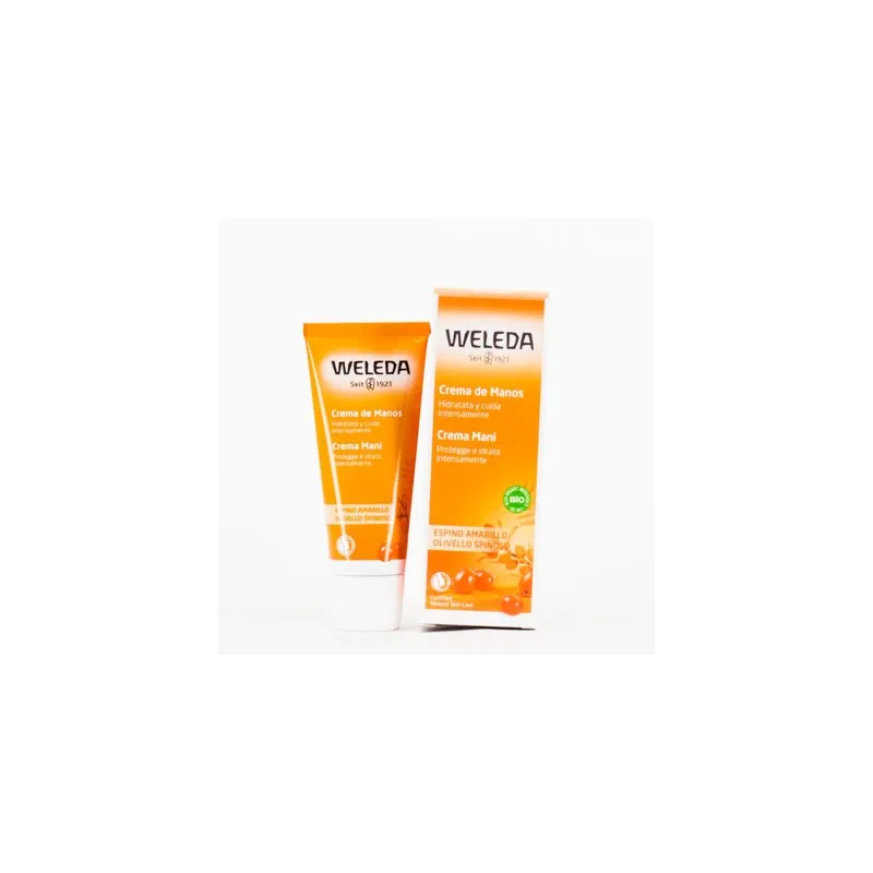Weleda Crema de Manos Espino Amarillo, 50ml. Weleda Crema de Manos Espino Amarillo, 50ml.