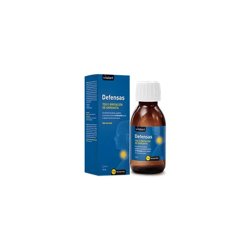 Vitalart Defensas Tos Irritación Garganta, 125ml.