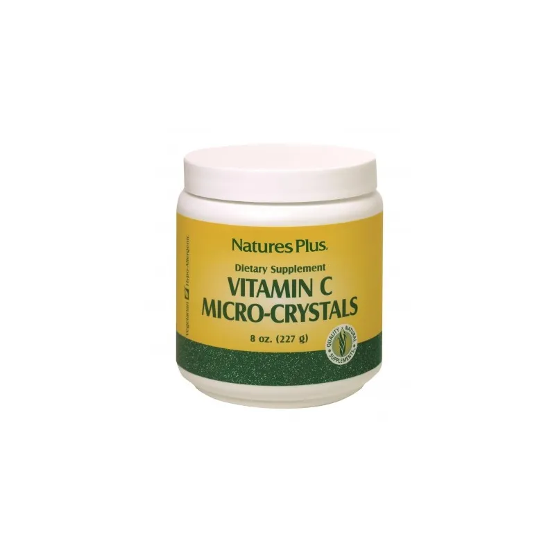 Natures Plus Vitamina C Microcristales, 227gr.
