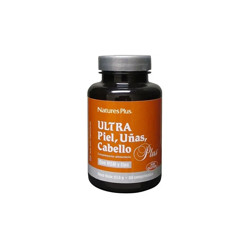 Natures Plus Ultra Piel Cabello y Uñas Plus, 60 Comp.