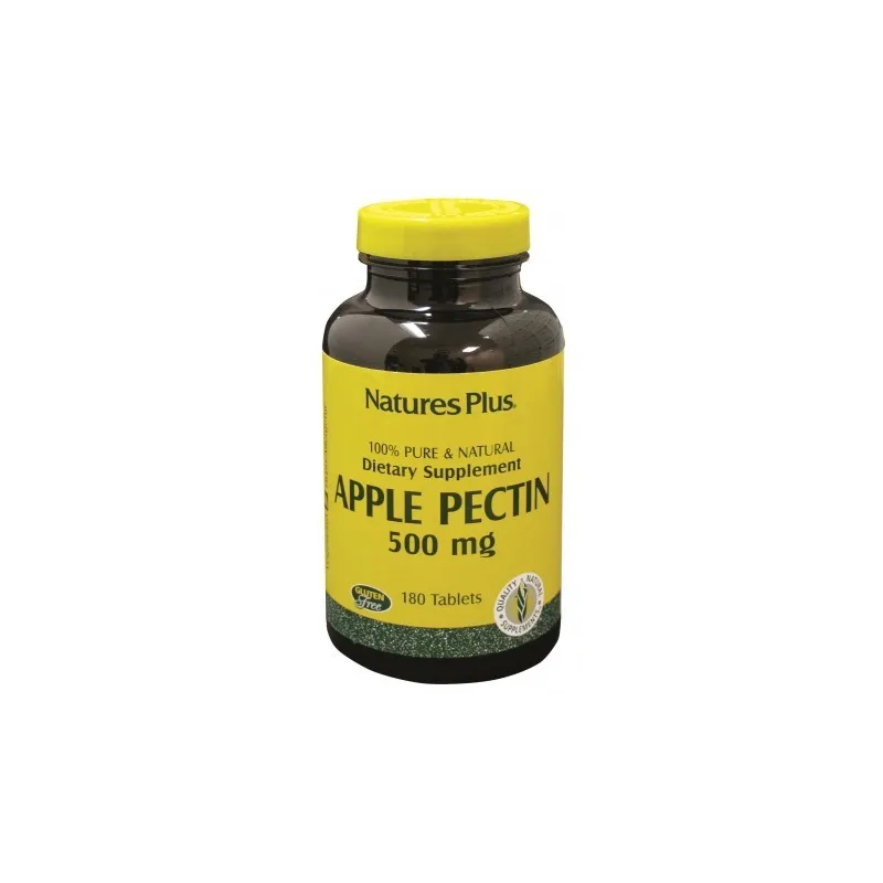 Natures Plus Pectina de Manzana 500 mg, 180 Comp. Natures Plus Pectina de Manzana 500 mg, 180 Comp.