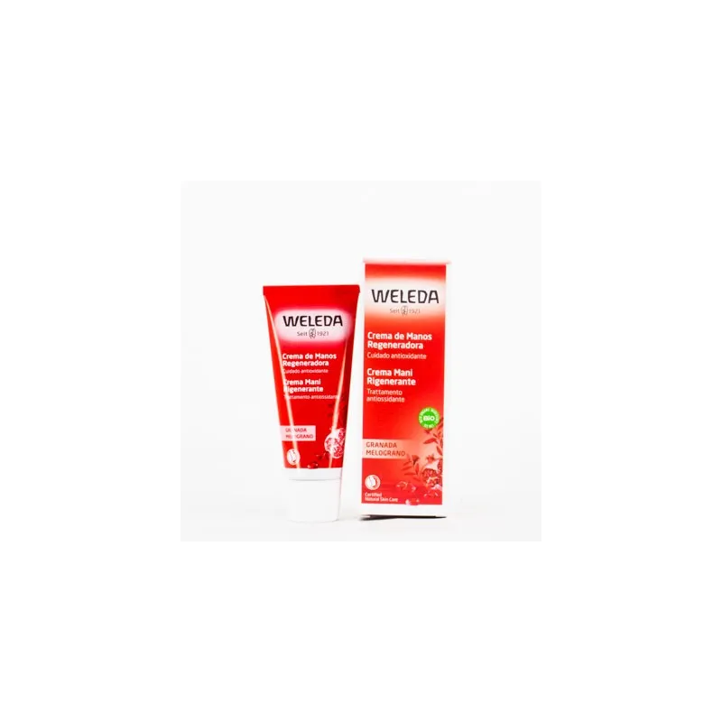 Weleda Crema de Manos Regeneradora Granada, 50ml.