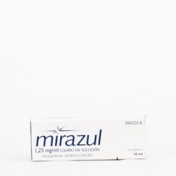 Mirazul 1,25 mg/ml Colirio en Solucion, 10ml.