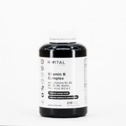 Hivital Vitamina B Complex, 210 capsulas veganas.