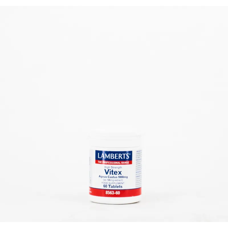 LAMBERTS Vitex Agnus Castus 1000mg, 60 comprimidos.