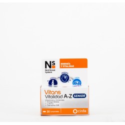 NS Vitans Vitalidad A-Z Senior, 30 Comp.