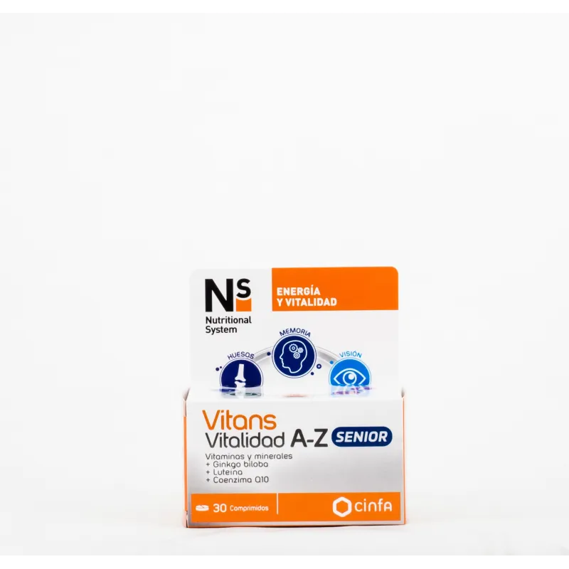 NS Vitans Vitalidad A-Z Senior, 30 Comp. NS Vitans Vitalidad A-Z Senior, 30 Comp.