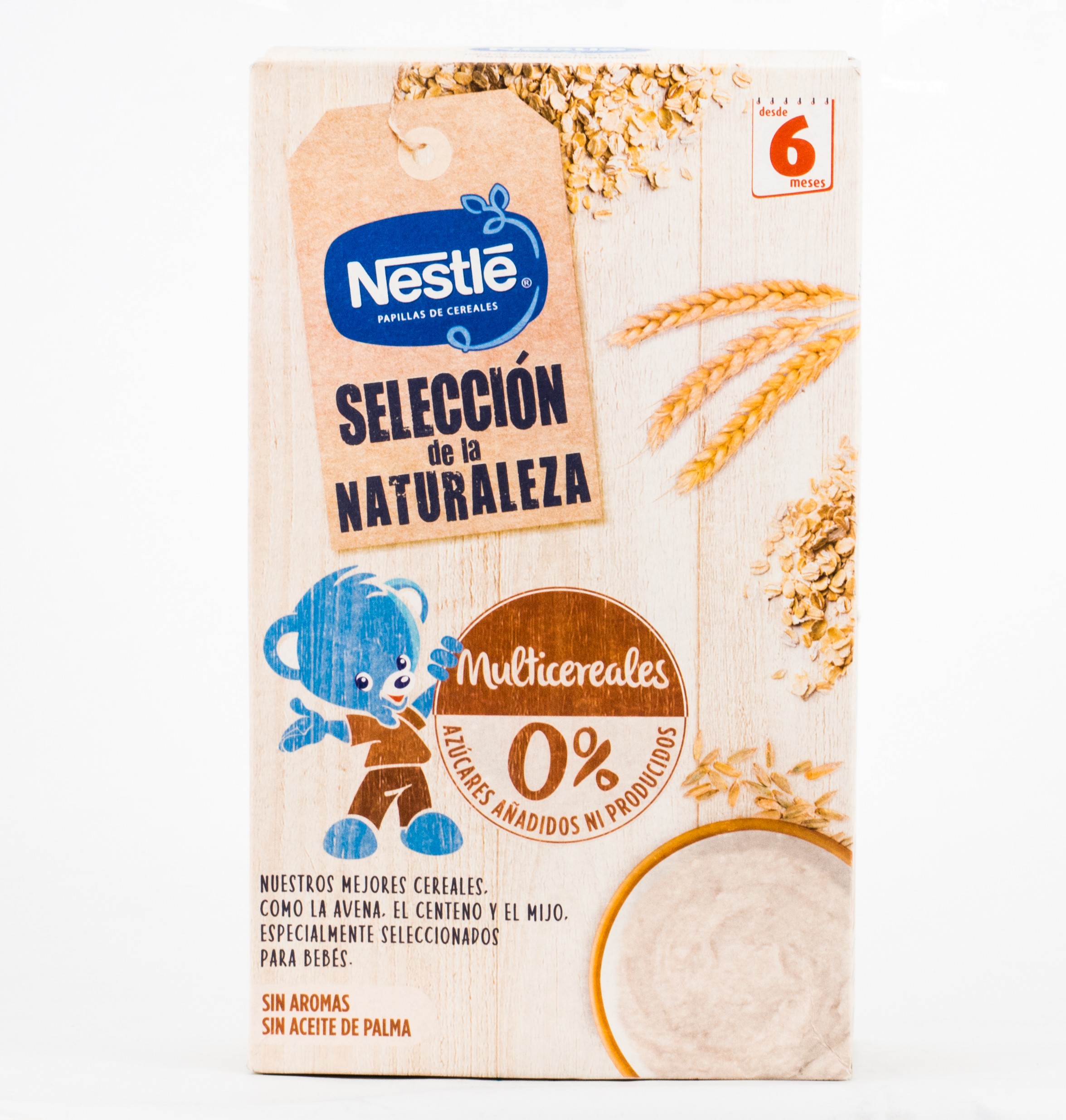 Nestle Cereales Selección Naturaleza Multicereales, 330gr.