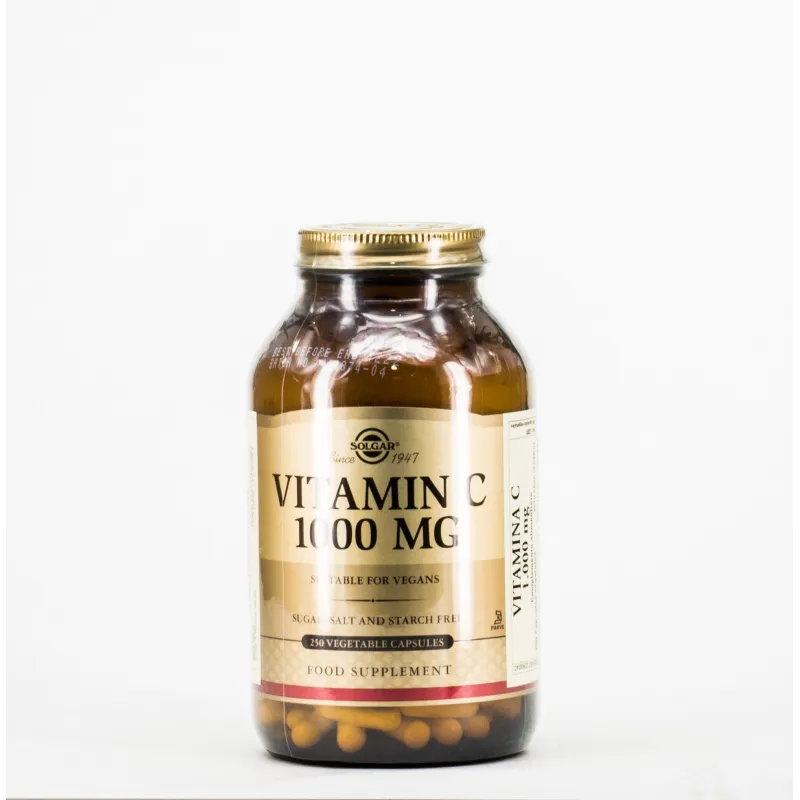 Solgar Vit C 1000 mg, 250 Caps. Veg.