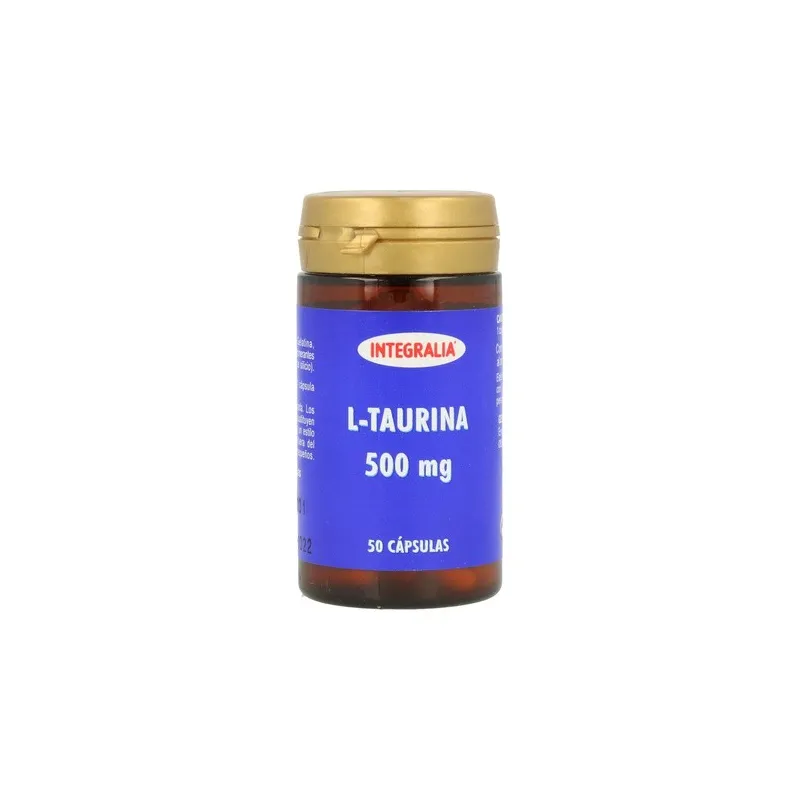 Integralia L-Taurina 500 mg 50 Cápsulas
