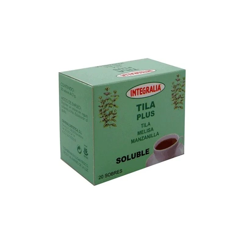 Integralia Tila Plus Soluble 20 sobres Integralia Tila Plus Soluble 20 sobres