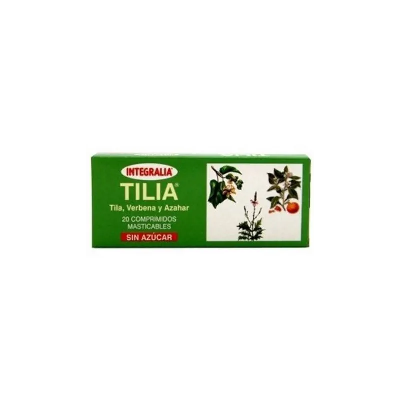 Integralia Tilia 20 Comprimidos Masticables