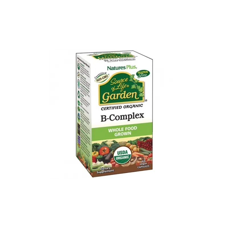 Natures plus Garden B-Complex 60 caps.