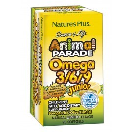 Natures plus Animal Parade Omega 369 Junior 90 perlas