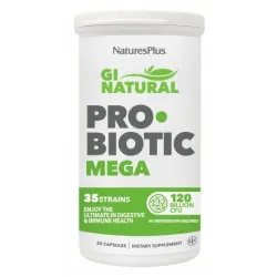 Natures plus Gi Natural Probiotic mega 30 caps.
