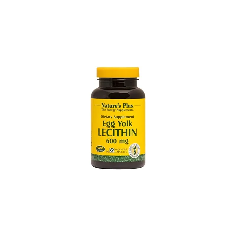 Natures Plus Lecitina De Huevo 600 mg 90 caps. Natures Plus Lecitina De Huevo 600 mg 90 caps.