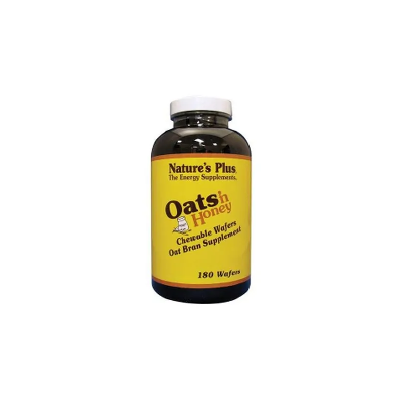 Natures Plus Oats & Honey (Salvado Avena) 180 comp. Mastic.