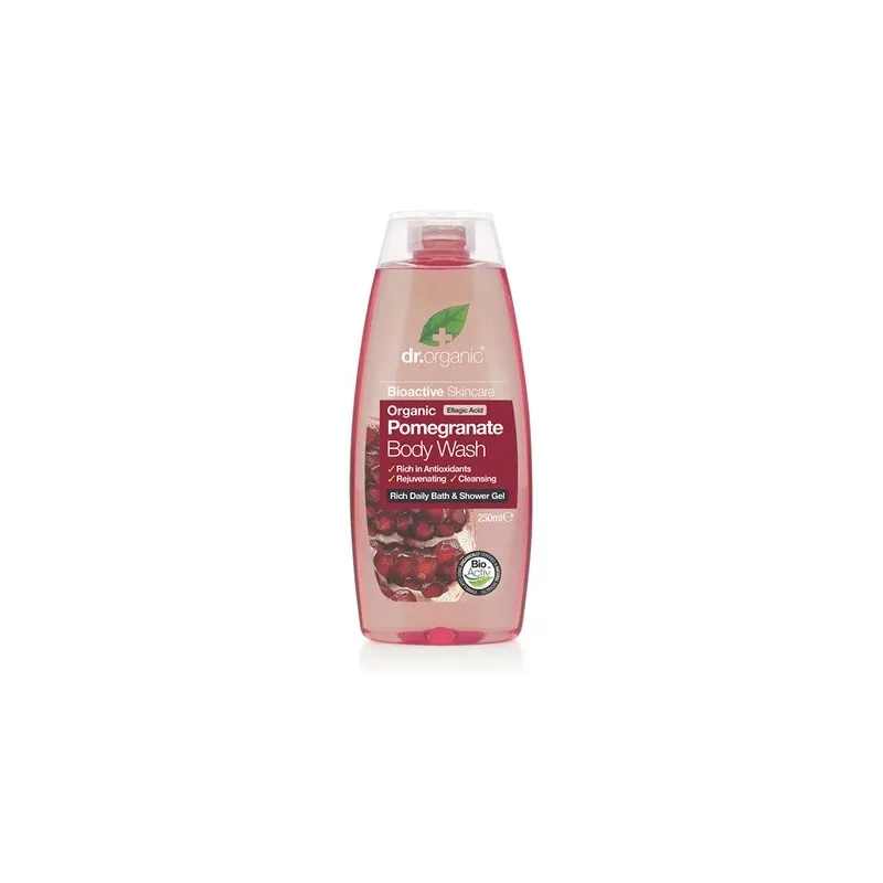 Dr Organic Gel de ducha de Granada , 250ml.