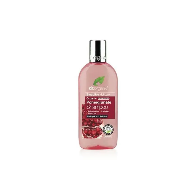 Dr Organic Champú de Granada, 265ml.