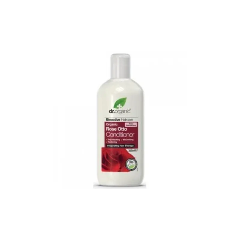 Dr Organic Acondicionador Rose Otto, 265ml.