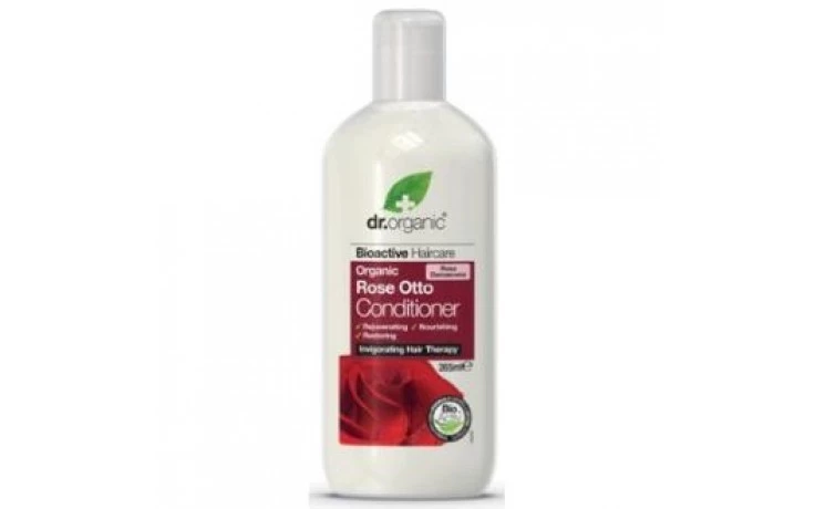 Dr Organic Acondicionador Rose Otto, 265ml.