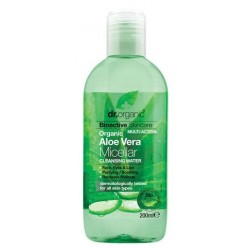 Dr Organic Agua Micelar de Aloe Vera, 200ml.