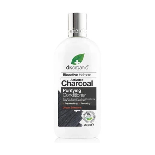 Dr Organic Acondicionador de Carbón Activo, 265ml.