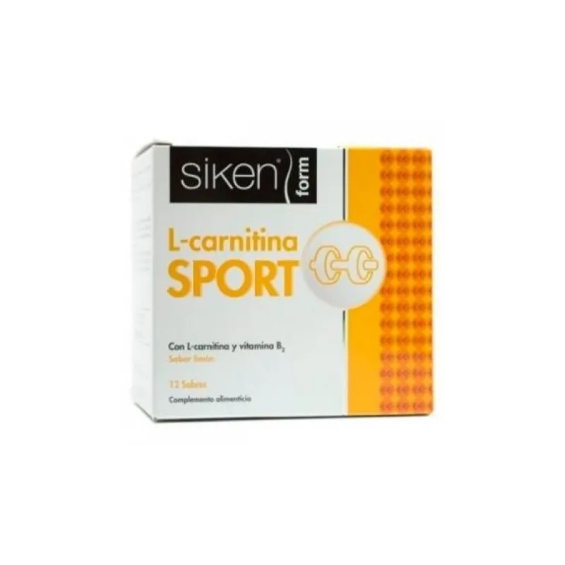Siken Form L-Carnitina Sport Limon, 12 Sobres. Siken Form L-Carnitina Sport Limon, 12 Sobres.