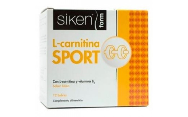 Siken Form L-Carnitina Sport Limon, 12 Sobres.