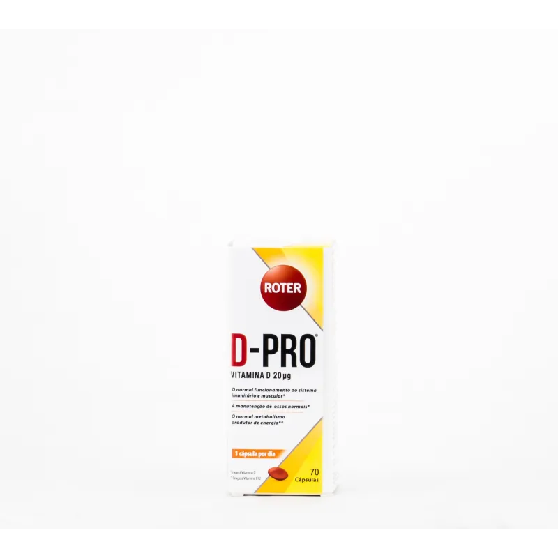Roter D-Pro Vitamina D, 70 Caps.