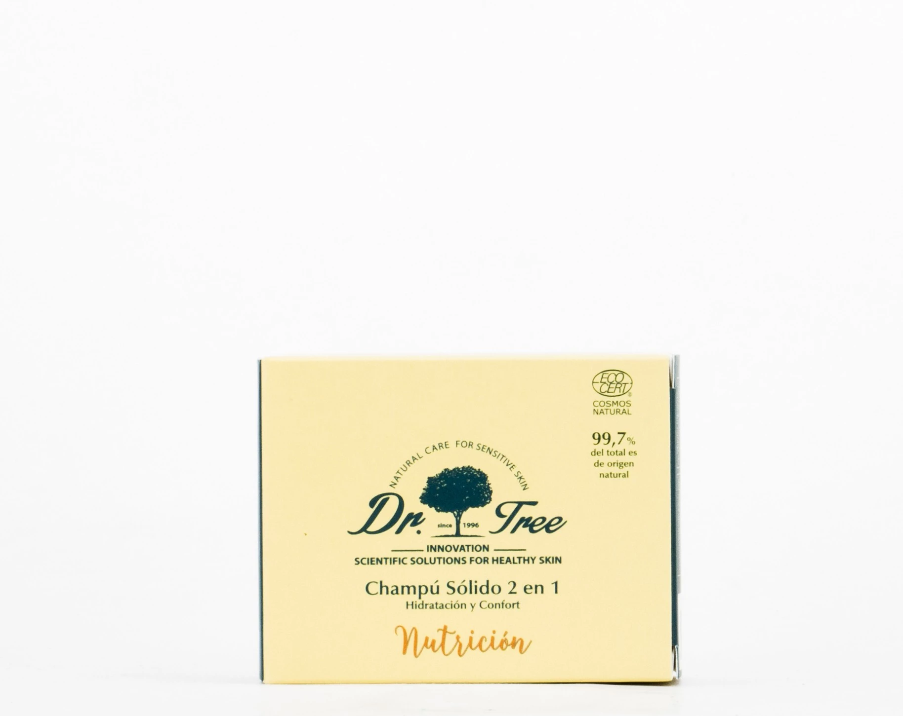 Dr. Tree Champú Solido Nutrición, 75gr.