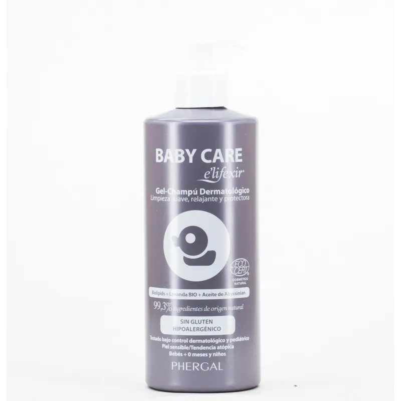 Elifexir Baby Care ECO Gel-Champu, 500ml.