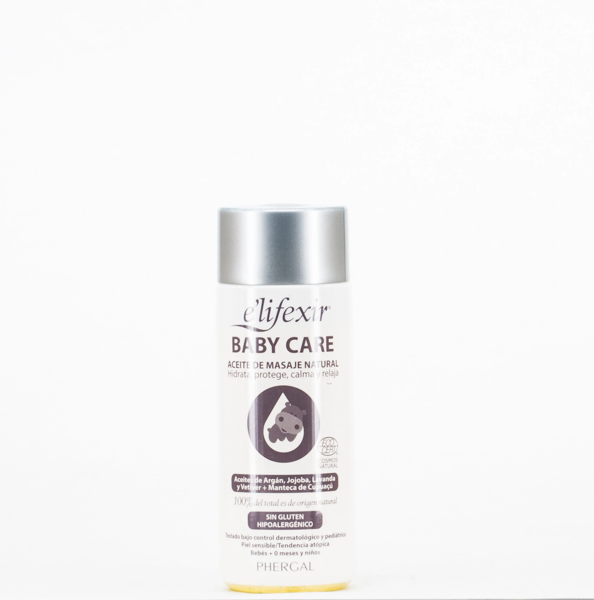 Elifexir Baby Care Eco Aceite Seco Masaje, 125ml.