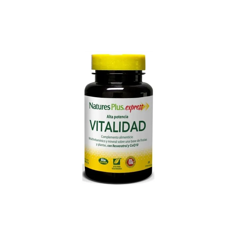 Natures Plus Express Vitalidad 30 Comp.