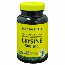 Nature’s plus l-lisina 500 mg. 90 caps.
