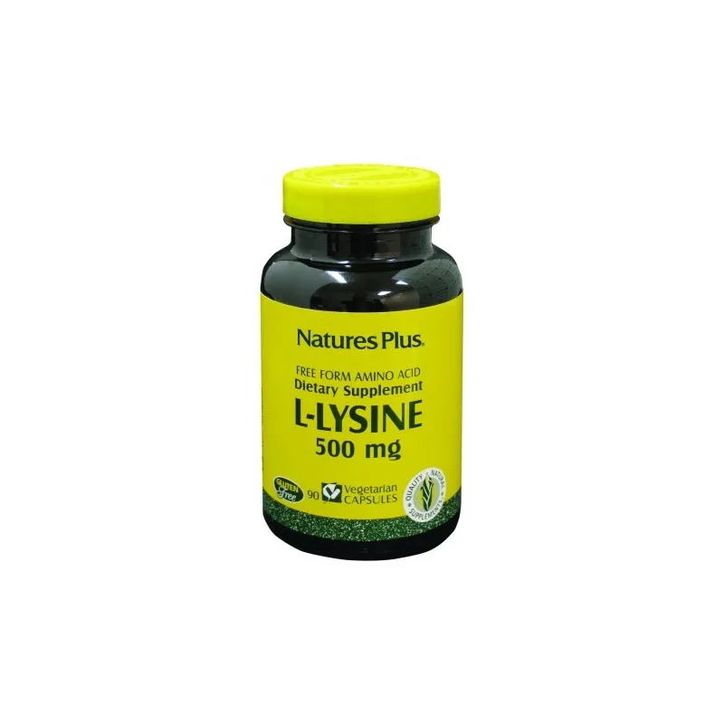 Nature’s plus l-lisina 500 mg. 90 caps. Nature’s plus l-lisina 500 mg. 90 caps.