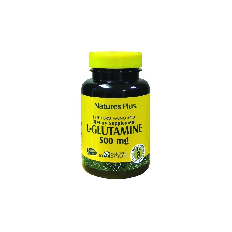 Nature’s plus l-glutamina 500 mg. 60 caps.