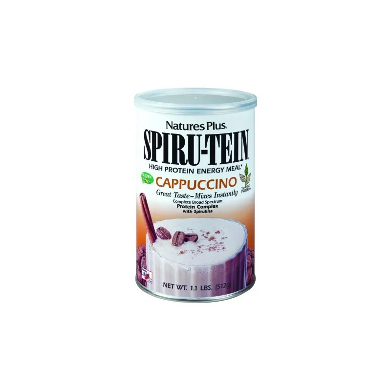 Nature’s plus spiru-tein cappuccino 512gr.