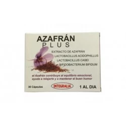 Integralia Azafrán Plus 30 Cápsulas