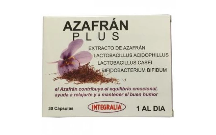 Integralia Azafrán Plus 30 Cápsulas