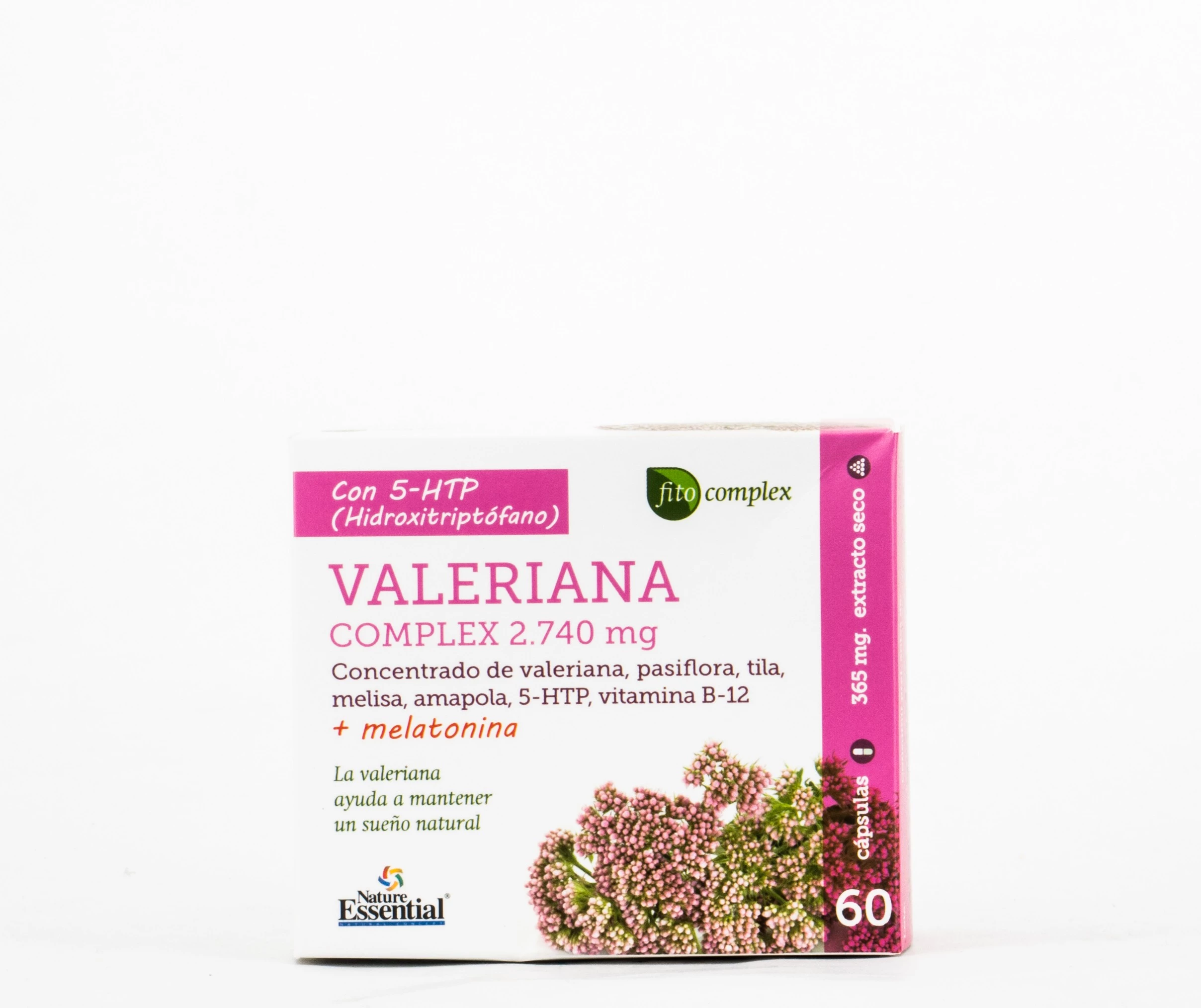 Nature Essential Valeriana Complex 2.500mg, 60 cápsulas