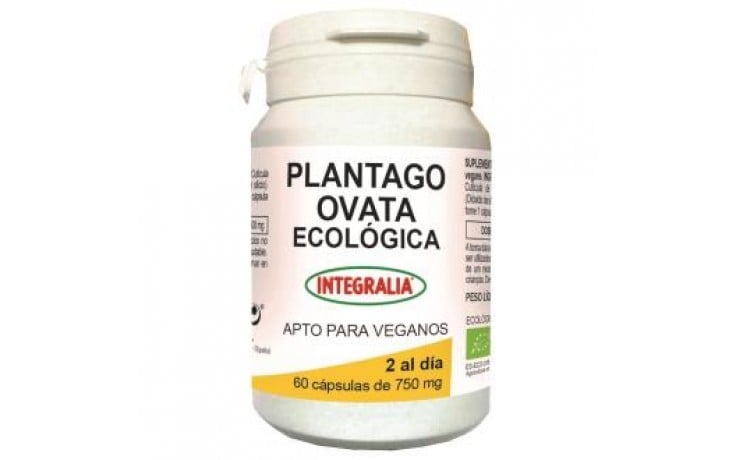 Integralia Plantago Ovata Ecológica 60 cápsulas