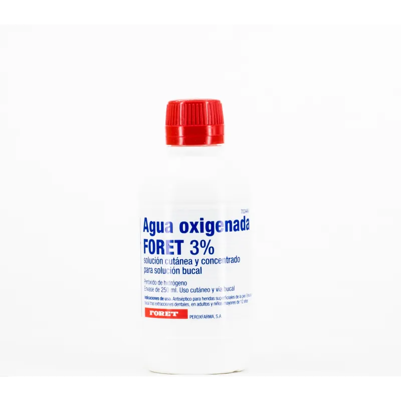 Foret Agua Oxigenada 3%, 250ml. Foret Agua Oxigenada 3%, 250ml.
