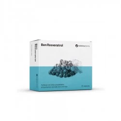 BotanicaPharma Ben Resveratrol 20mg, 45 cápsulas.