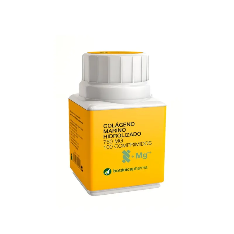 BotanicaPharma Colágeno Marino Hidrolizado 750mg, 100 comprimidos. BotanicaPharma Colágeno Marino Hidrolizado 750mg, 100 comprimidos.