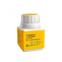BotanicaPharma Vitamina E y Selenio, 60 comprimidos.