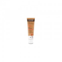 Cattier Crema protección solar con color SPF50 Cara&Escote, 40ml.