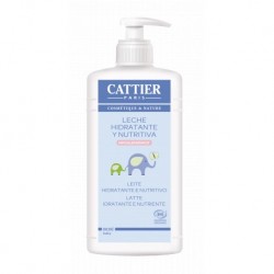 Cattier Leche hidratante bebé cara/cuerpo, 500ml.