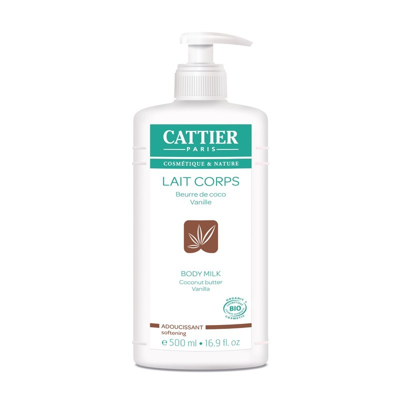 CATTIER LECHE CORPORAL SUAVIZANTE 500ml